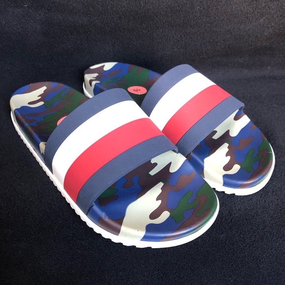 Tommy Hilfiger Other - NEW TOMMY HILFIGER Men's SLIP ON SLIDES SANDALS